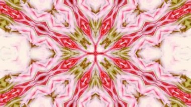 Soyut renkli Kaleidoscope hareketi
