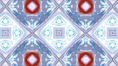 Soyut renkli Kaleidoscope hareketi