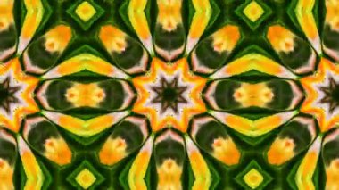 Soyut renkli Kaleidoscope hareketi