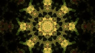 Soyut renkli Kaleidoscope hareketi