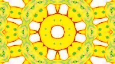 Soyut renkli Kaleidoscope hareketi