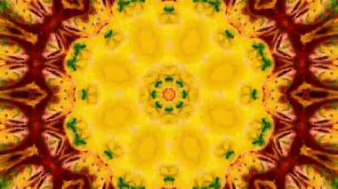 Soyut renkli Kaleidoscope hareketi