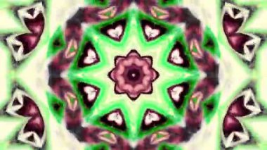 Soyut renkli Kaleidoscope hareketi