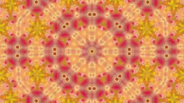 Soyut renkli Kaleidoscope hareketi