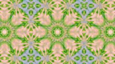 Soyut renkli Kaleidoscope hareketi
