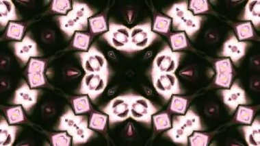 Soyut renkli Kaleidoscope hareketi