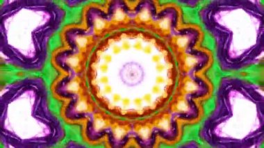 Soyut renkli Kaleidoscope hareketi