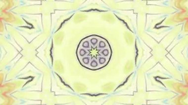 Soyut renkli Kaleidoscope hareketi