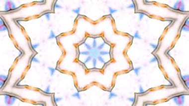 Soyut renkli Kaleidoscope hareketi