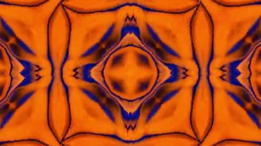 Soyut renkli Kaleidoscope hareketi