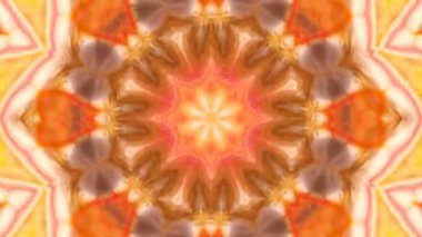 Soyut renkli Kaleidoscope hareketi