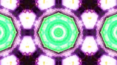 Soyut renkli Kaleidoscope hareketi