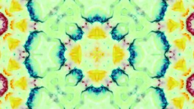 Soyut renkli Kaleidoscope hareketi