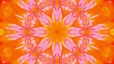Soyut renkli Kaleidoscope hareketi