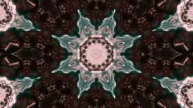 Soyut renkli Kaleidoscope hareketi
