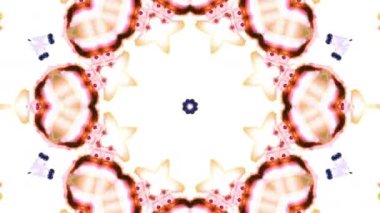 Soyut renkli Kaleidoscope hareketi