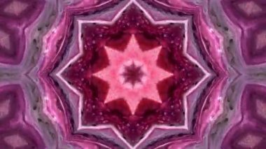 Soyut renkli Kaleidoscope hareketi