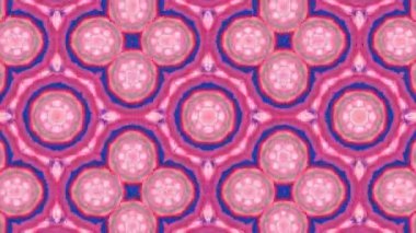 Soyut renkli Kaleidoscope hareketi