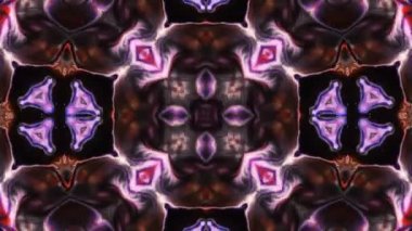 Soyut renkli Kaleidoscope hareketi
