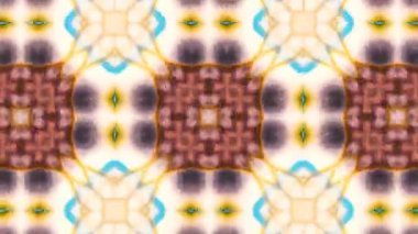 Soyut renkli Kaleidoscope hareketi