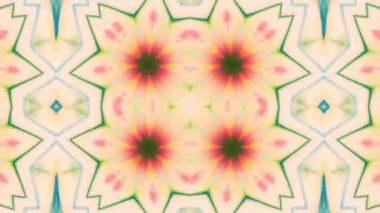 Soyut renkli Kaleidoscope hareketi