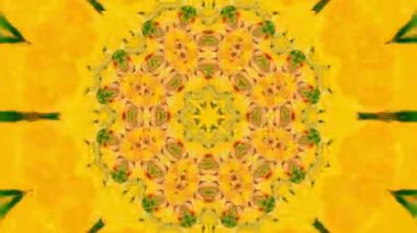 Soyut renkli Kaleidoscope hareketi
