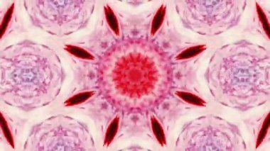 Soyut renkli Kaleidoscope hareketi