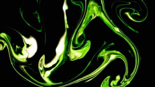 Abstract Colorful Paint Liquid Artistic Movement — Stock Video