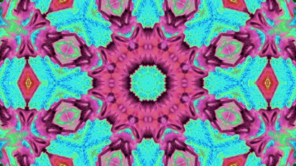 Pozadí abstraktní barevný kaleidoskop — Stock fotografie