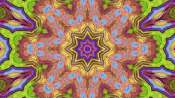 Pozadí abstraktní barevný kaleidoskop — Stock fotografie