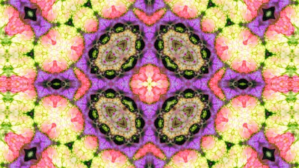 Latar belakang kaleidoskop warna abstrak — Stok Foto