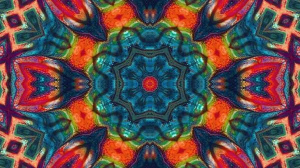 Abstrakte bunte Kaleidoskop Hintergrund — Stockfoto