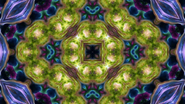 Pozadí abstraktní barevný kaleidoskop — Stock fotografie