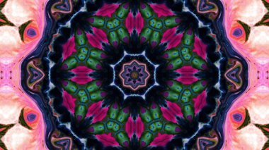 soyut renkli kaleydoskop arka plan