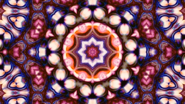 Abstrakte bunte Kaleidoskop Hintergrund — Stockfoto