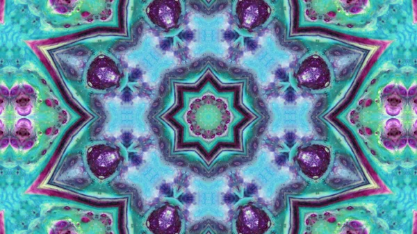 Pozadí abstraktní barevný kaleidoskop — Stock fotografie