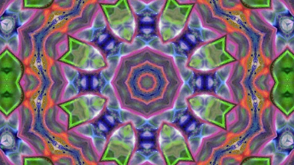 Latar belakang kaleidoskop warna abstrak — Stok Foto