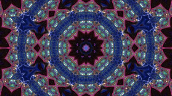 Abstract kleurrijk Caleidoscoop achtergrond — Stockfoto