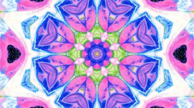 soyut renkli kaleydoskop arka plan