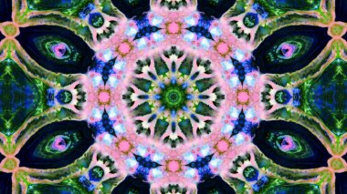 soyut renkli kaleydoskop arka plan