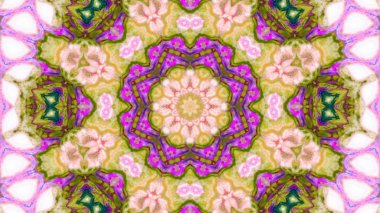 soyut renkli kaleydoskop arka plan