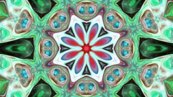 Abstrakte bunte Kaleidoskop Hintergrund — Stockfoto