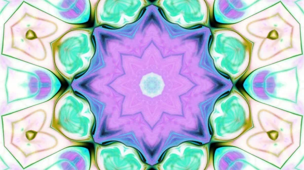 Pozadí abstraktní barevný kaleidoskop — Stock fotografie