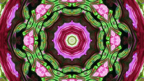 Pozadí abstraktní barevný kaleidoskop — Stock fotografie