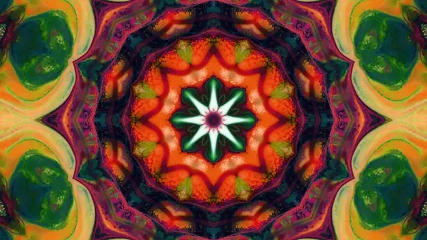 Abstrakte bunte Kaleidoskop Hintergrund — Stockfoto