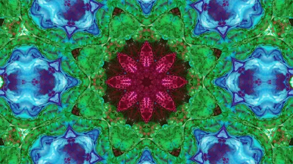 Abstract Colorful Kaleidoscope Background — Stock Photo, Image