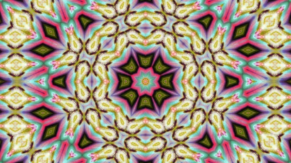 Abstrakte bunte Kaleidoskop Hintergrund — Stockfoto