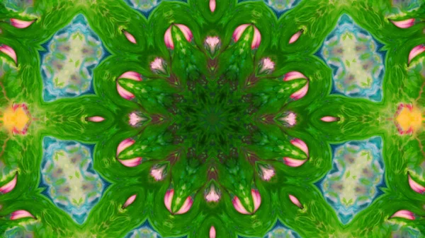 Latar belakang kaleidoskop warna abstrak — Stok Foto