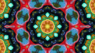 soyut renkli kaleydoskop arka plan