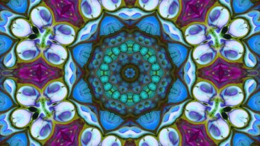 soyut renkli kaleydoskop arka plan